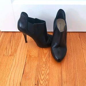 Guess black booties